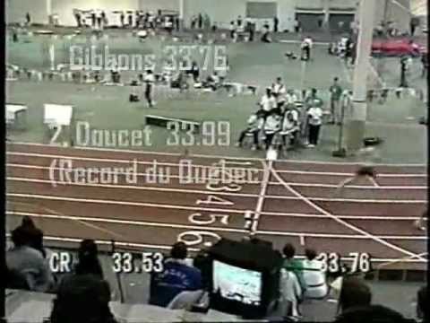 300m CIS 1995 O'Brian Gibbons VS Patrice Doucet (EPIC RACE)