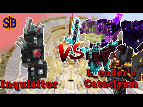 Inquisitor vs L_ender's Cataclysm | Minecraft Mob Battle