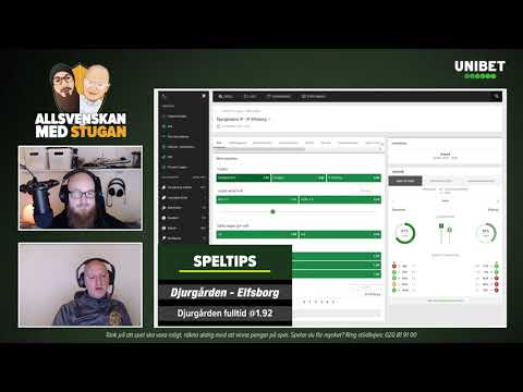 Speltips Djurgården - IF Elfsborg | Måndag 18/10