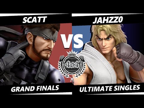 4o4 Smash Night 70 - ScAtt (Snake, Mega Man) vs InC| Jahzz0 (Ken) - Grand Final