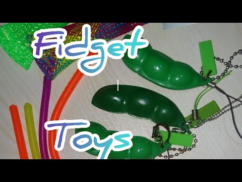 Fidget Toys ASMR - Monkey Noodles, Marble Mesh, Pea Popper, Orbis Ball, Rubber Chicken