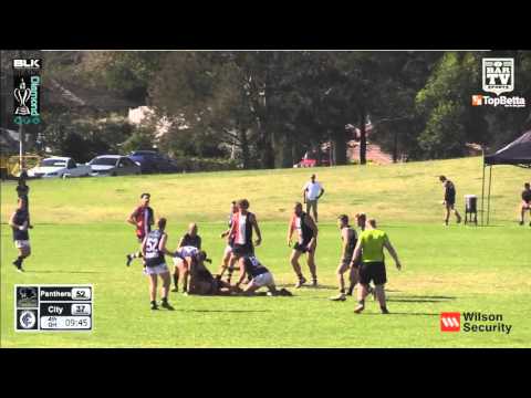 2016 BDAFL Round 5 - 2nd Division - Terrigal Avoca Panthers v Newcastle City Blues - 4th Qtr