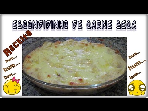Receita - Escondidinho De Carne Seca