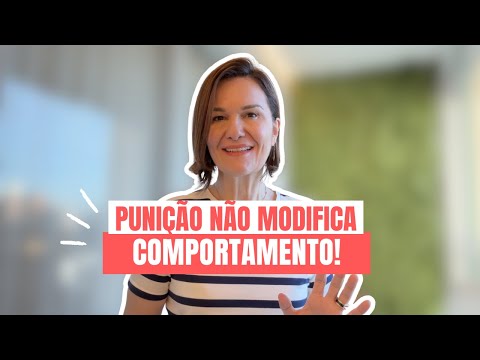 Punição não modifica comportamento!