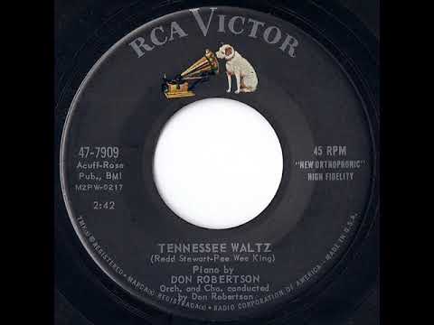 1961 Don Robertson - Tennessee Waltz