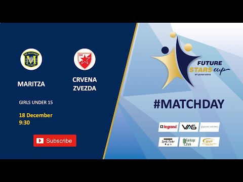 Maritza - Crvena Zvezda, Future Stars Cup, 18.12.2021, 9.30 AM, Court 3, Sports Hall Levski Sofia