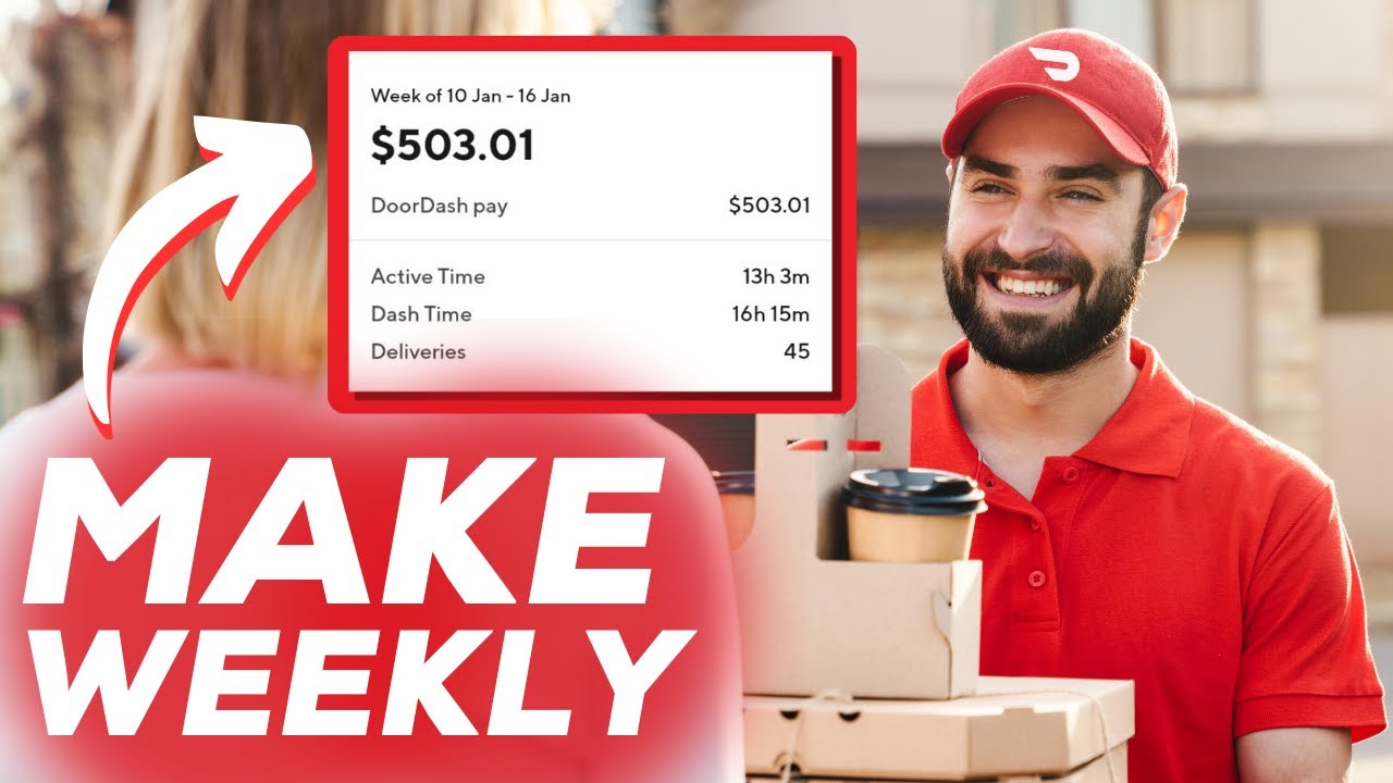 How to Make $500 a Week With DoorDash in 2024 | DoorDash Tips & Tricks