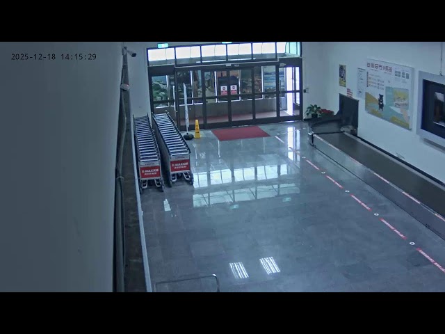 南竿航空站到站入口動態