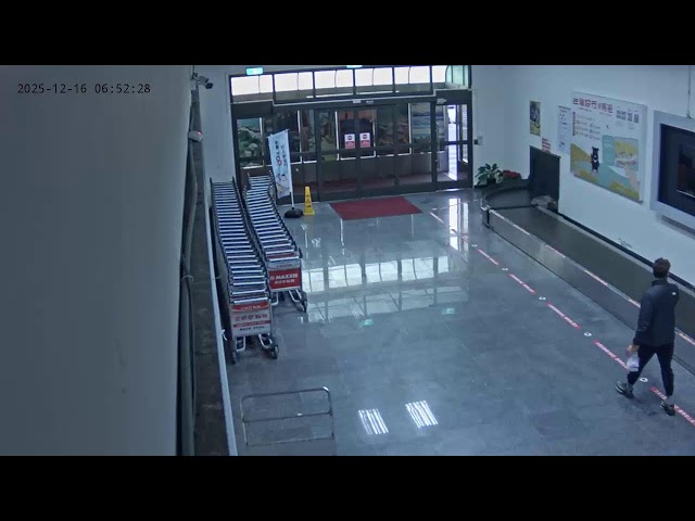 南竿航空站到站入口動態