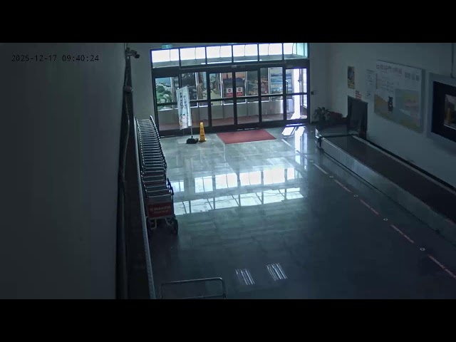 南竿航空站到站入口動態