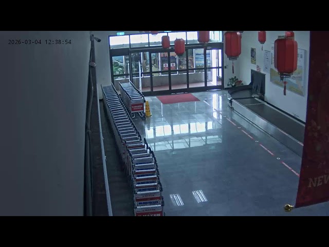 南竿航空站到站入口動態