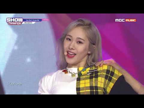 Show Champion EP.330 에버글로우 - You Don't Know Me (EVERGLOWEVERGLOW - You Don't Know Me)
