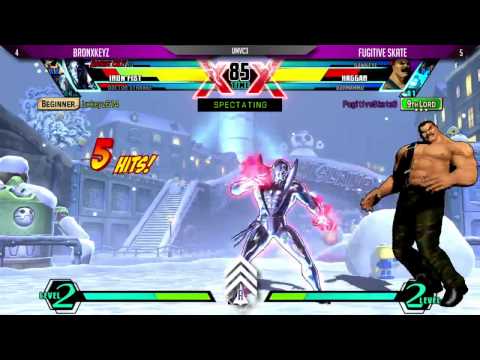 Fugitive Skate VS. BronxKeyz - UMVC3 - FT10 - @airjuggle