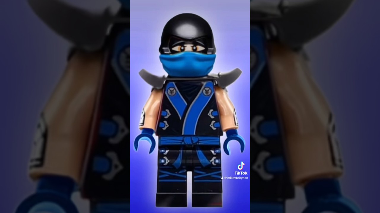 LEGO Subzero Minifigure Tutorial #Lego #mortalkombat #MK1