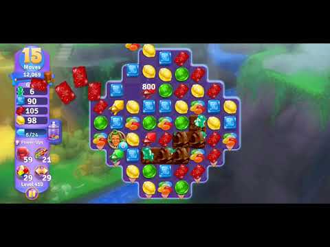 Willy Wonka's World of Candy Level 410 Complete - No Hacks (Android/IOS)