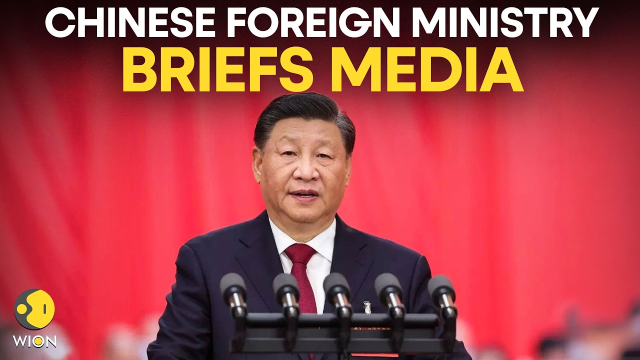 LIVE: Chinese Foreign Ministry Press Briefing | Xi's India Visit | BRICS Summit | Iran | USA | Trump