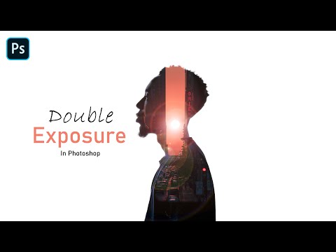 Easy 2-min Double Exposure Tutorial #photoshop