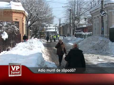 Adio munţi de zăpadă?