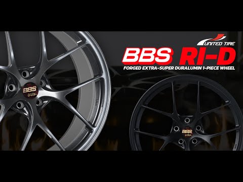 "BBS RI-D" Ultra Lightweight Duralumin Forged Wheels