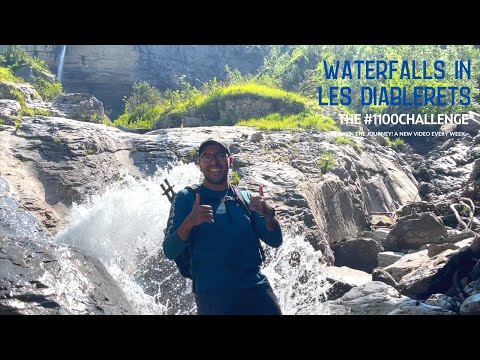 Dar Waterfall in Les Diablerets 🌊  The #1100Challenge - Episode 33