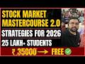 Stock Market Course 2 0 2026 Multibaggers Entry Exit Strategies Fundamental Technicals
