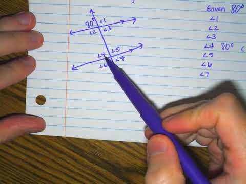 Extra Angle Practice with Corresponding, Alternate Interior, and Alternate Exterior Angles.