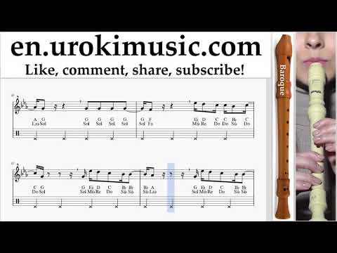How to Play Recorder (B.) Reik ft. Ozuna, Wisin - Me Niego Tabs um-a-rn352