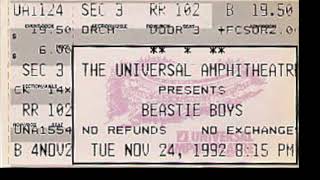 Beastie Boys - The Maestro ( 11/24/1992 Los Angeles, California )