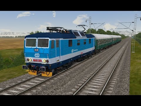 Microsoft Train Simulator - trať 321 | Sv 200882 Olomouc hl.n. - Zábřeh na Moravě
