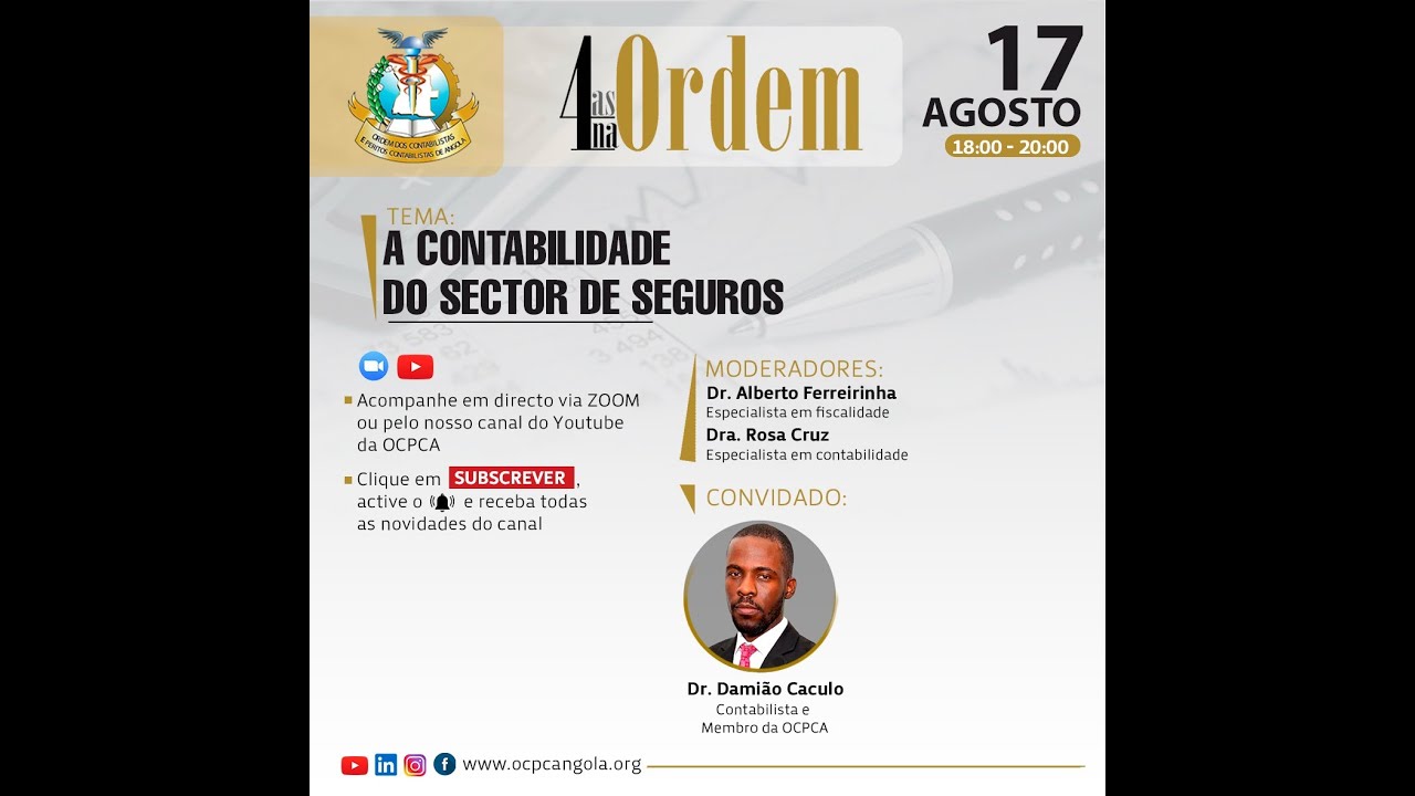 A CONTABILIDADE DO SECTOR DE SEGUROS