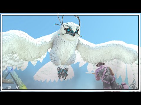 TAMING SNOW OWLS THAT WILL HEAL ALL MY DINOSAURS | ARK Caballus [Episode 58]