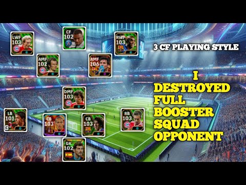 I DESTROYED FULL BOOSTER SQUAD OPPONENT 🔥 3 CF ATTACKER