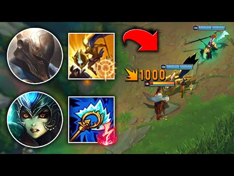 WE PLAYED THE MOST FREE KILL LANE WE'VE EVER DONE (ONE COMBO KILLS) - League of Legends