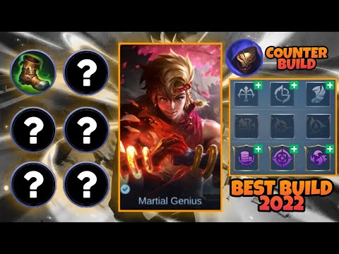 Yin Emblem and  Build Set 2022- Yin Top 1 Global Build 2022 - Yin Best Build 2022  ~ Mobile legends