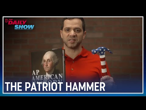 The Patriot Hammer: For Smashing Woke Products | The Daily Show