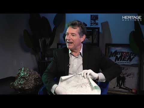 Geoff Notkin describes his legendary meteorite "treasure map" and three specimens