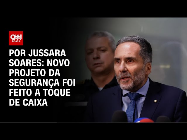 PL Antifacção do governo foi jogado fora, diz Sarrubbo | CNN PRIME TIME