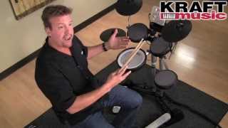 Video thumbnail for Kraft Music - Roland V-Drums Lite HD-3 Demo with Steve Fisher by Kraft Music