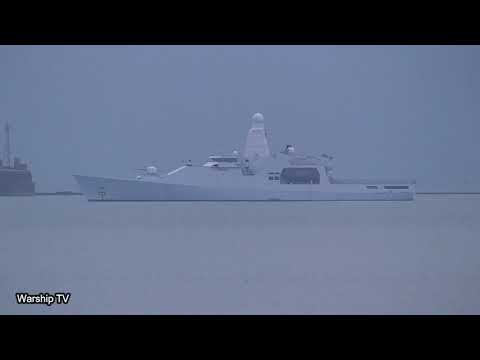 ROYAL NETHERLANDS NAVY HNLMS GRONINGEN P843 UNDERGOING FLEET OPERATIONAL SEA TRAINING 5-12-22