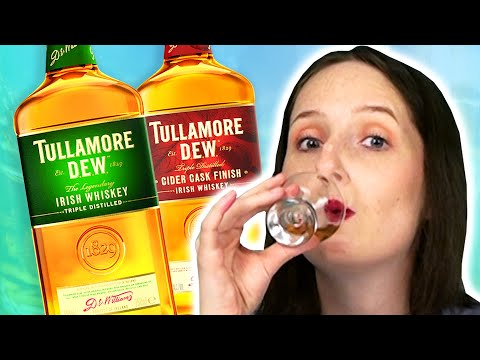 Irish People Try Tullamore Dew Irish Whiskey