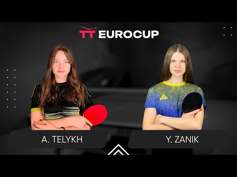 14:05 Anastasiia Telykh - Yulianna Zanik 05.01.2024 TT Euro.Cup Women Ukraine Master. TABLE 4