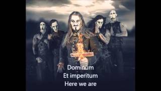 Powerwolf- Sanctus dominus (lyrics)