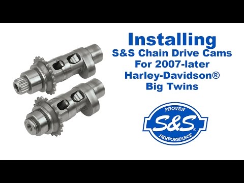 S&S Cycle Installation - Chain Drive Cams For 2007 + Later H-D® big twin equipped models