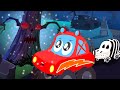 Little Red Car Halloween Tree Scary Car Song For Children