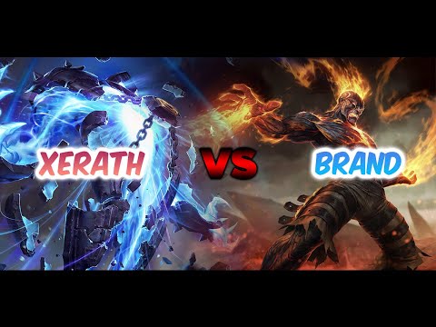 Here We Go - League of Legends - Xerath vs Brand Season 11 Mid Ranked Gameplay