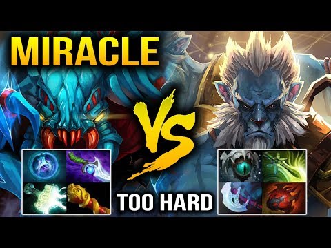 Miracle- Weaver VS Phanton Cancer - Too Hard Carry Dota 2