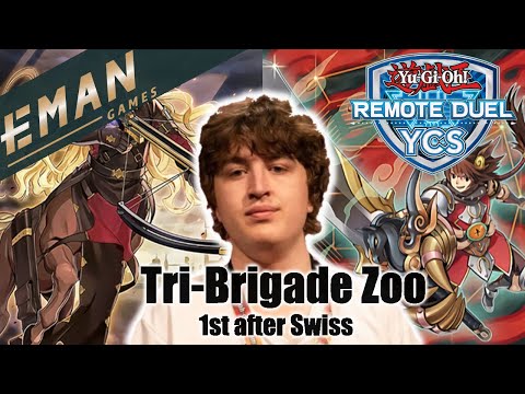 Yu-Gi-Oh! | 1st Place after Swiss | Remote Duel YCS | Tri-Brigade Zoo | Herman Hansson