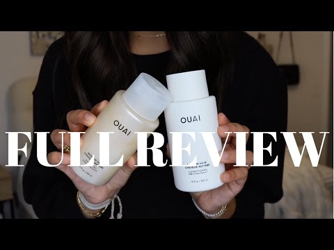 FULL REVIEW: Ouai Medium Hair Shampoo + Conditioner