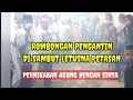 ROMBONGAN PENGANTAR PENGANTIN DI SAMBUT DENGAN LETUSAN PETASAN