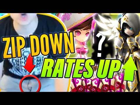 Zipper DOWN = LD NAT 5 Rate UP! - BLESSED Account! Asia Server LUCK! - Summoners War
